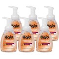 Gojo Foam Antibact Soap, Pump Bottle, 7-1/2oz. Fresh Fruit, PK 6 GOJ571006CT